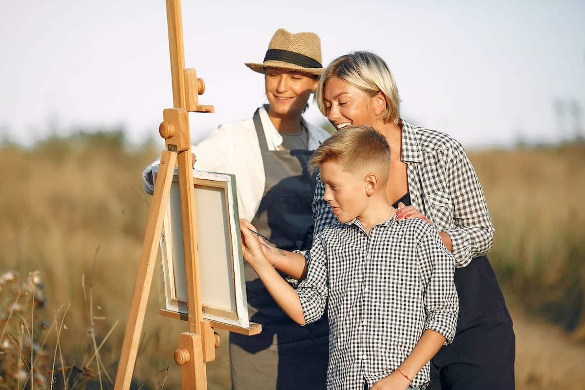 famille artiste