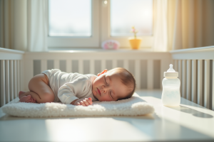 Bébé : sommeil juste après manger, bonne pratique ?