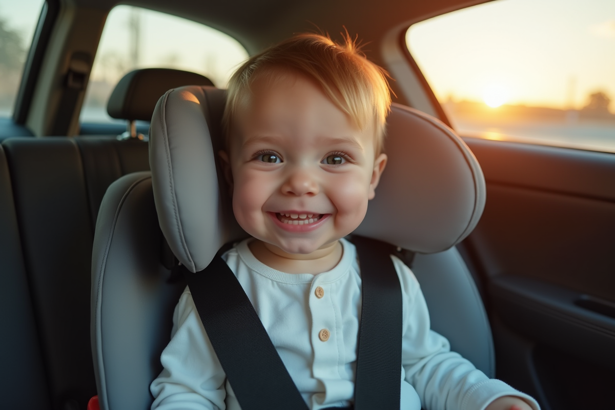 Bébé en voiture : quand le mettre face à la route ? Conseils & sécurité